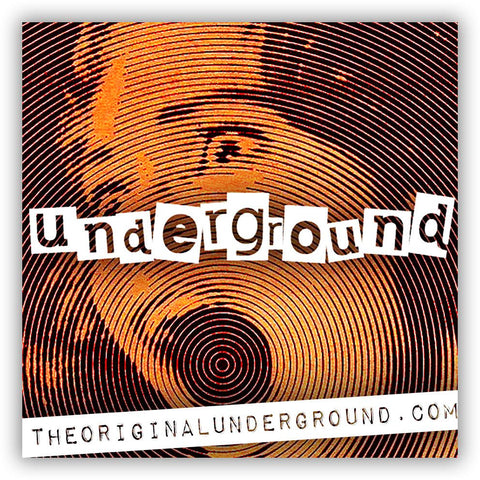 Shocked and Appalled Underground Sticker - The Original Underground