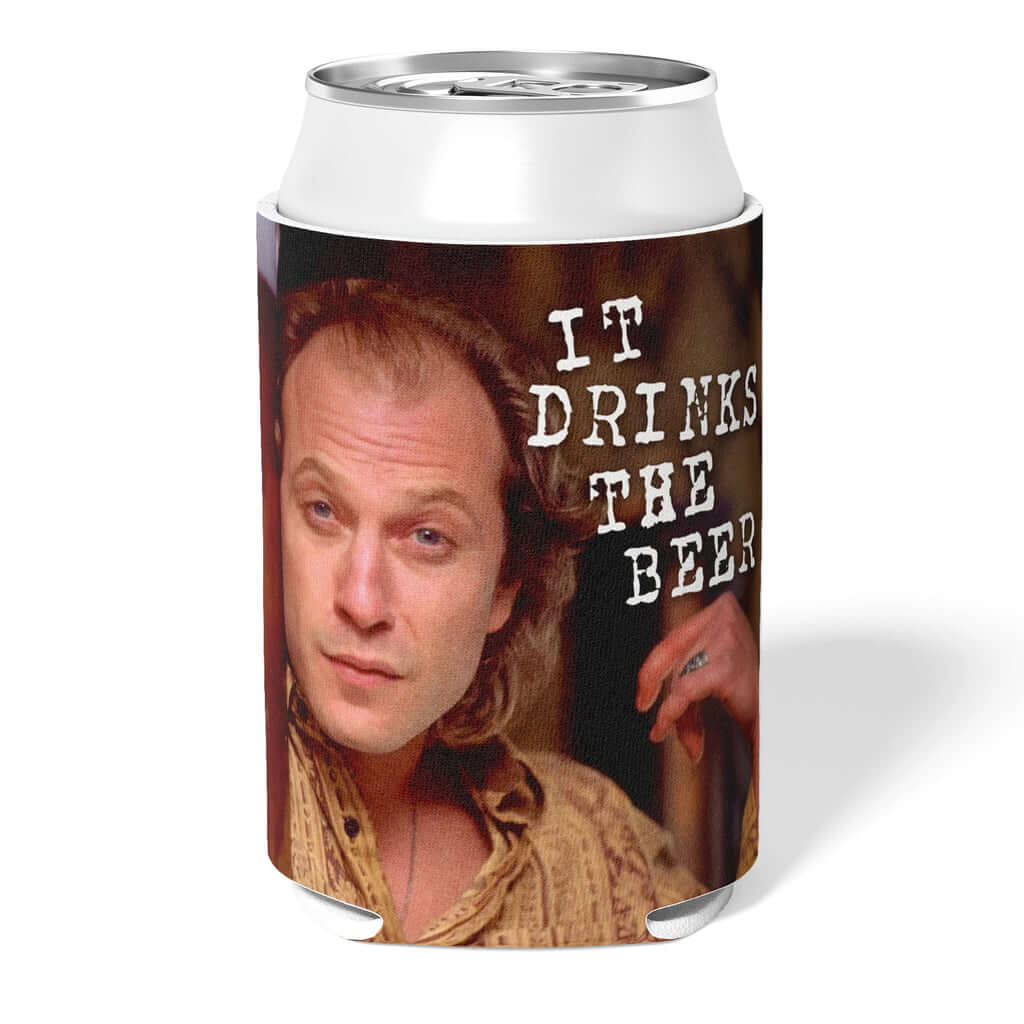 Silence of the Lambs It Drinks the Beer Can Cooler