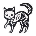 Skeleton Cat Enamel Pin - The Original Underground