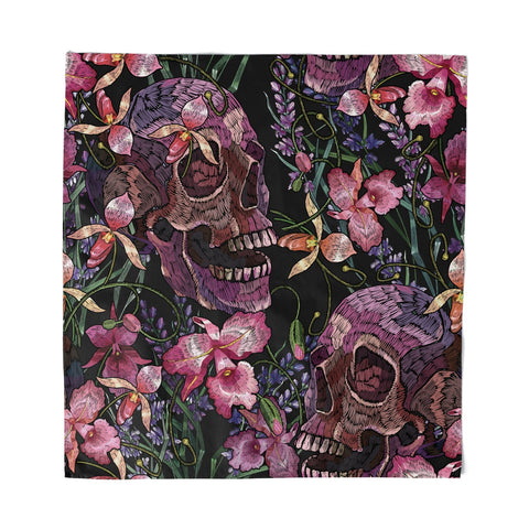 Skulls and Flowers Bandana - The Original Underground