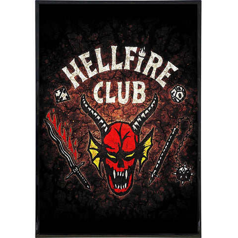 Stranger Things Hellfire Club Poster Print - The Original Underground