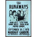 The Runaways 1978 Show Poster Print - The Original Underground