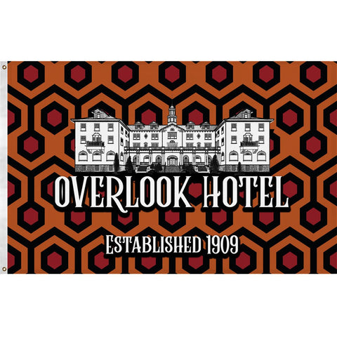 The Shining "Overlook Hotel" Flag - The Original Underground