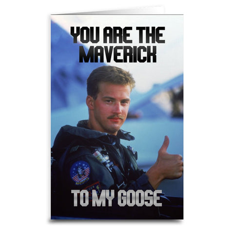 Top Gun 'You Are the Maverick Card - The Original Underground