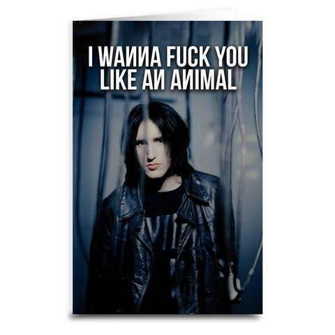 Trent Reznor "Like an Animal" Card - The Original Underground