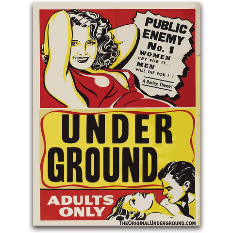 Underground Reefer Madness Sticker - The Original Underground