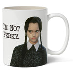 Wednesday Addams "I'm Not Perky" Mug - The Original Underground